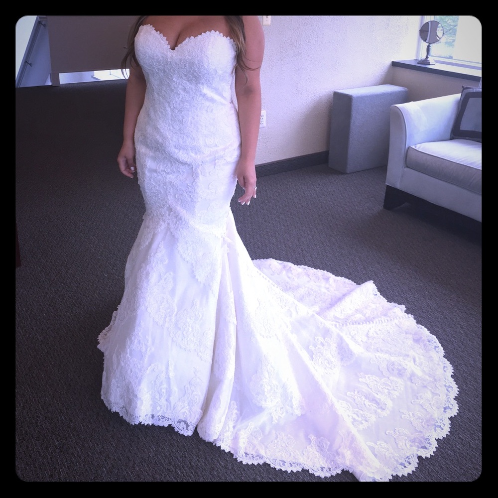 Matthew Christopher wedding dress size 12 - Emma - Picture 4 of 8